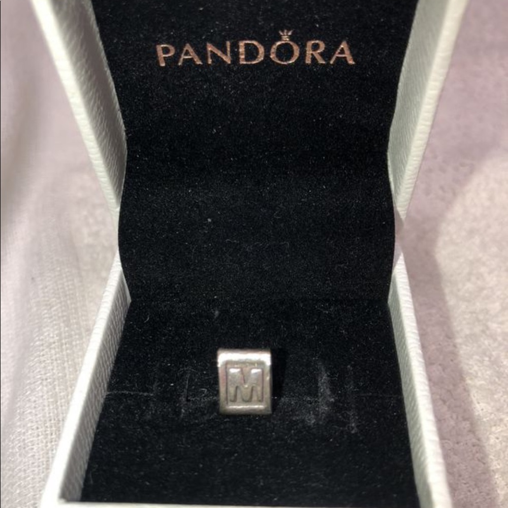 Pandora Letter “M” Charm